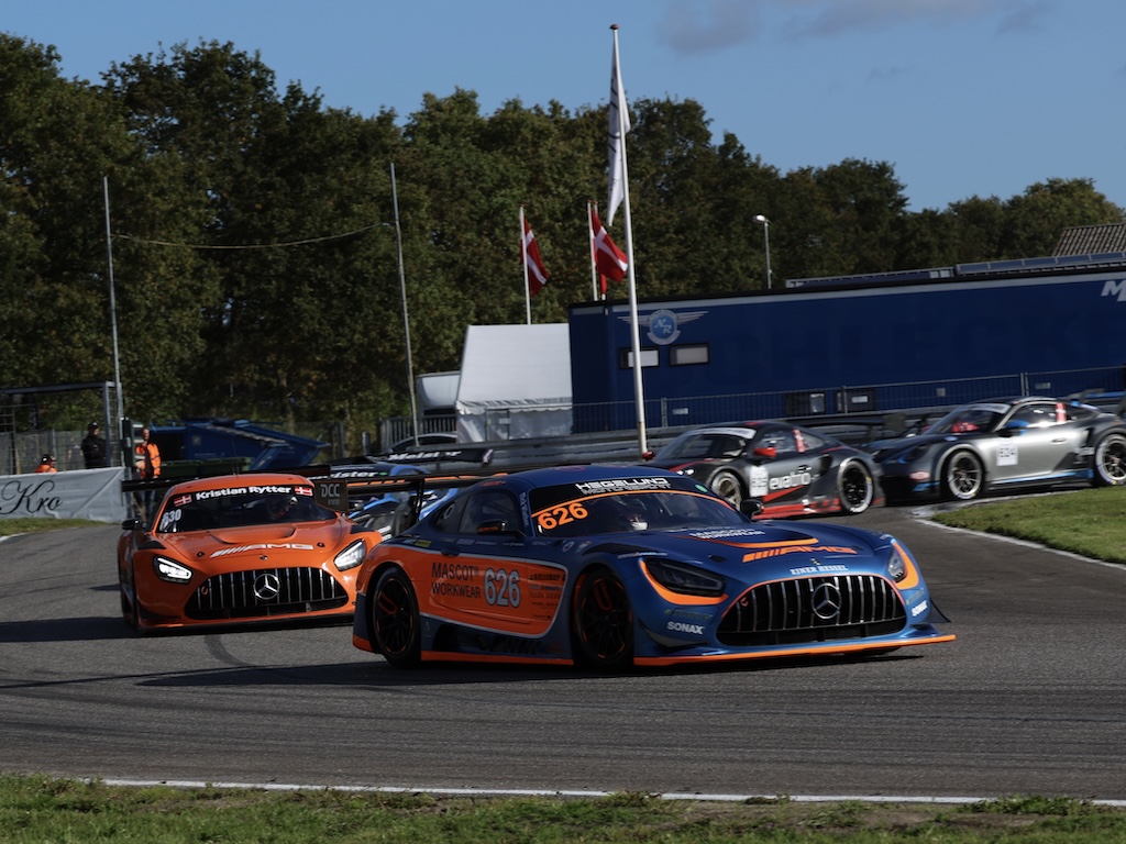 Peter Hegelund i Mercedes GT3.
(Foto: Motorsporten.dk)